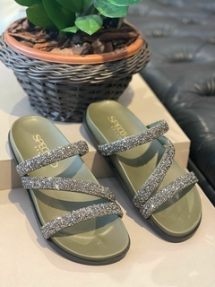 Papete Specchio Brand Samantha Olive