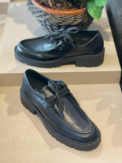 Mocassim Lia Line Preto