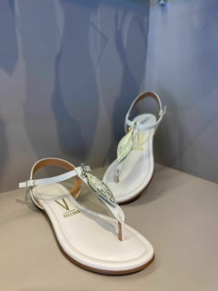 Rasteira Vizzano Off White - comprar online