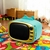 PARLANTE PORTATIL RETRO TV WS5368 - VERDE AGUA