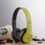 AURICULAR BLUETOOTH VINCHA P47 - VERDE - comprar online