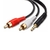 CABLE AUXILIAR - 2 RCA 1,5 MT