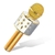 MICROFONO KARAOKE PARLANTE WS-858 - GOLD