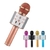 MICROFONO KARAOKE PARLANTE WS-858 - ROSE GOLD