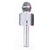 MICROFONO KARAOKE PARLANTE WS-858 - ROSA - NEW BAHIA