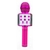 MICROFONO KARAOKE PARLANTE WS-858 - ROSA