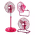 VENTILADOR HYTOSHY HT31-10 3 EN 1 65W 10"- ROSA