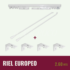 RIEL EUROPEO (Distintas medidas) - tienda online