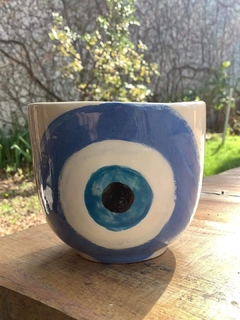 Cuenco chico ojo turco azul - comprar online
