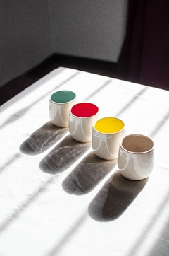 Set vasitos multicolor - tienda online