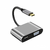 HUB USB tipo-c NETMAK NM-4EN1