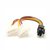 Cable molex a 6 pines para placa de video BKT CDA007