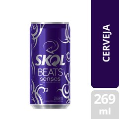 Cerveja Skol Beats Sense Lata 269ml Cx8 na internet