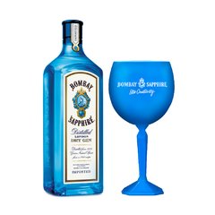 Gin Bombay Sapphire 750ml + 1 Taça Bombay