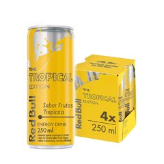 Red Bull Tropical Edition 4pack 250ml