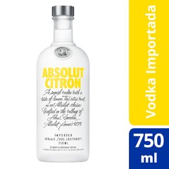 Vodka Absolut Citron 750ml - comprar online