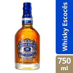 Whisky Chivas Regal 18yo 750ml - comprar online
