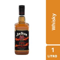 Whiskey Jim Beam Fire 1000ml - comprar online