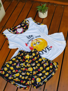 Pijama Conjunto Emoticon Innocenza Art 1789