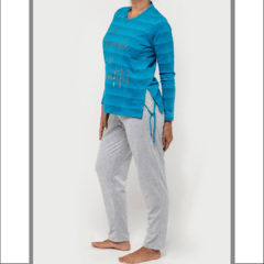 Pijama Jersey Rayado Art 4452