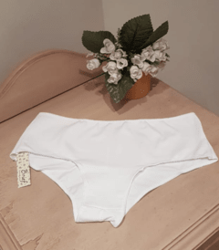 Culotte Algodón Blanco Brief - comprar online