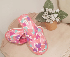 Pantuflas Spring Estampadas Corazones 39/40