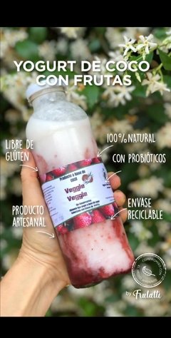 Alimento de coco tipo yogurt - comprar online