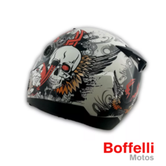 Casco ZPF Integral Calavera 8083 - comprar online