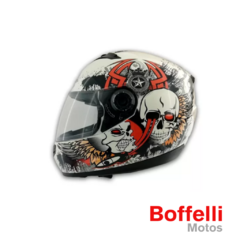 Casco ZPF Integral Calavera 8083