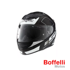 Casco Ls2 Integral 352 Rookie Cypress Blanco / Negro - comprar online