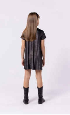 Vestido jumper infantil com glitter 861078 - comprar online