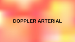 Curso de Doppler Arterial de MS y MI. Práctica on line.