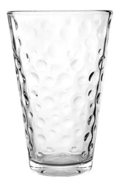 Vaso vidrio burbujas - comprar online