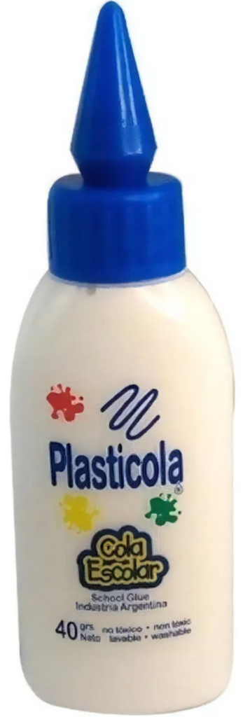 Plasticola 40 gr - Adhesivo Vinilico - Pack X10 Unidades