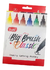 MARCADOR TRABI ART BRUSH (FINO) X 6 CLASSIC