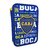 CARTUCHERA TEXTIL MOOV - 2 PISOS - BOCA ESCUDO RELIEVEROCK - (COD. 1521111)