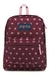 MOCHILA JANSPORT SUPERBREAK RUSSETRED BLEEDING HEART