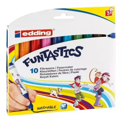 Marcador Edding Funtastics - 10 Colores