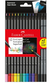 Lapiz Faber Castell Supersoft Colores X12 + 2 Negros