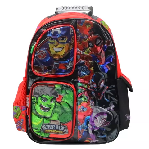 Mochila Escolar Espalda 18 Pulgadas - Avengers Sp537