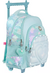 Mochila Carro Footy Super Heart Luz Led - 18 Pulgadas - 6321 - Libreria Polysu