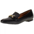 Mocassim Vizzano 1351106 Preto com Metal Dourado