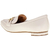 Mocassim Vizzano 1351106 Offwhite com Metal Dourado na internet