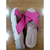Rasteira Beira Rio 8387501 Pink Flat Faixas Largas Cruzadas - loja online
