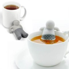 Colador Infusor De Te Mr Tea Hombrecito Silicona Para Taza - Nahan