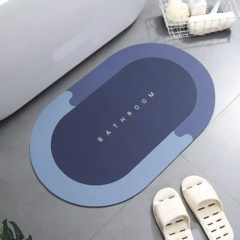 Alfombra Antideslizante Absorbente Inteligente Para Baño - comprar online