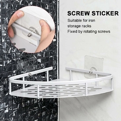 Organizador De Aluminio Esquinero De Baño