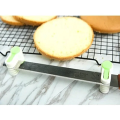 Cortador Nivelador De Cuchilla Para Biscuchuelos Tortas Pan ROSA - comprar online