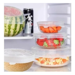 Tapa Silicona Multiuso Tapas X6 Ajustable Fruta Verdura Olla