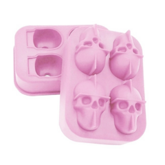 Cubetera Calavera Hielos Con Forma de Calavera Huesos - Nahan